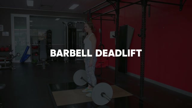 Deadlift demonstration