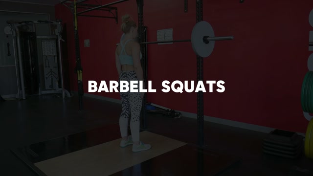 Pause Squat demonstration