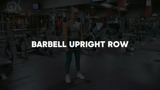 Upright Row demonstration