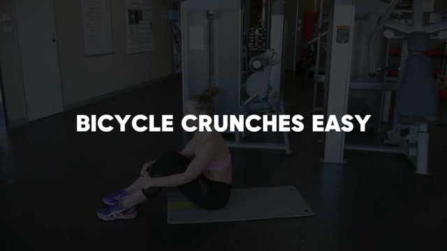 Bicycle Crunches demonstration