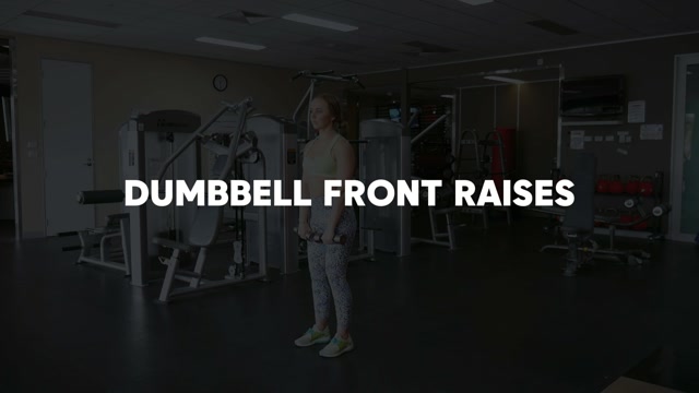 Front Raises demonstration