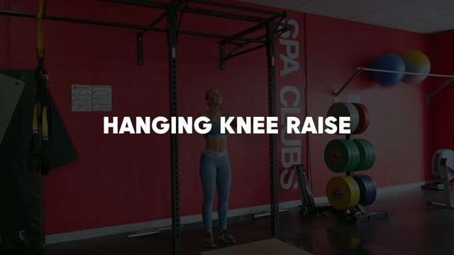 Hanging Knee Raises demonstration