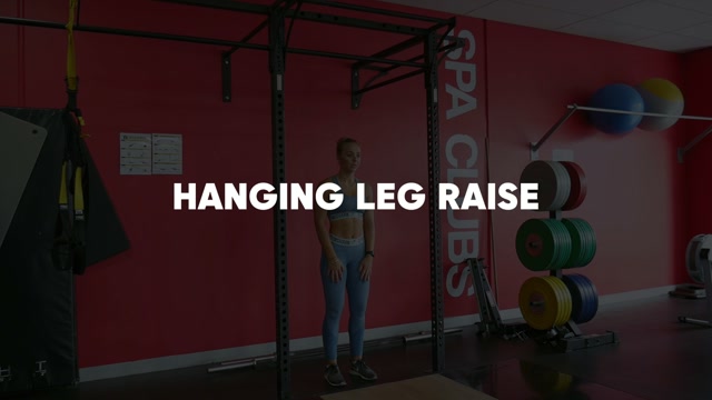 Hanging Leg Raises demonstration