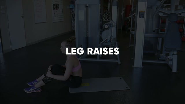 Lying Leg Raises demonstration