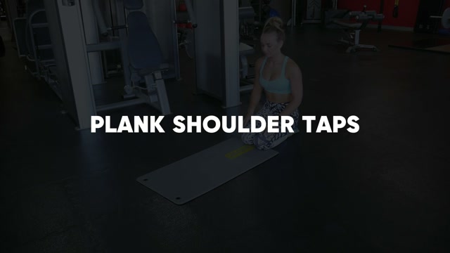 Plank Shoulder Taps demonstration