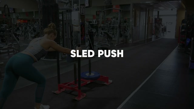 Sled Push demonstration