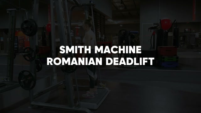 Machine Deadlift demonstration
