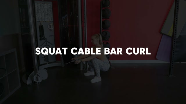 EZ Bar Curl demonstration
