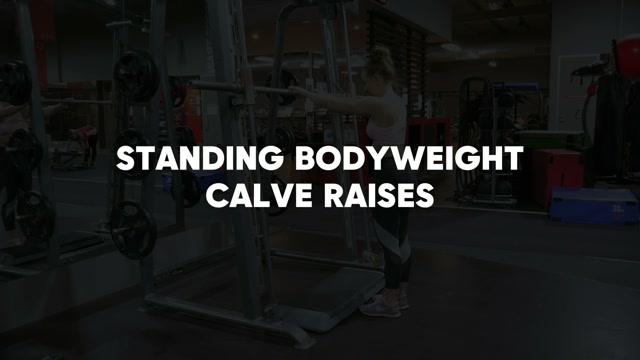Bodyweight Calf Raises demonstration