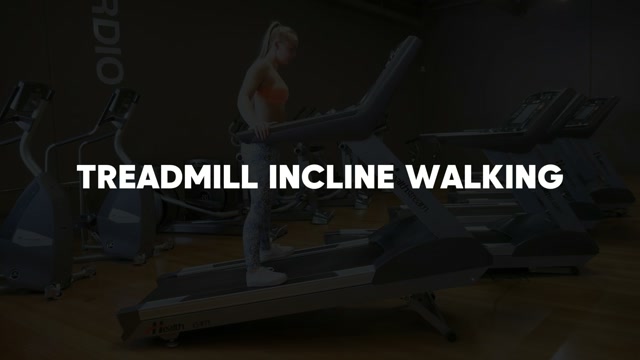 Incline Treadmill Walking demonstration