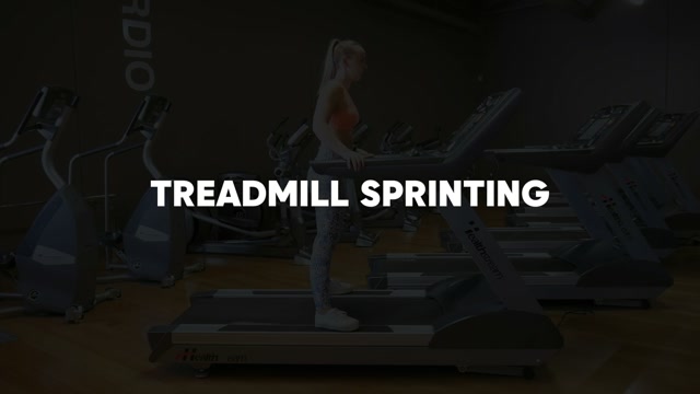 Treadmill Sprinting demonstration