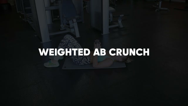 Weighted Crunches demonstration