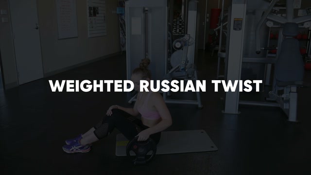 Medicine Ball Russian Twist demonstration