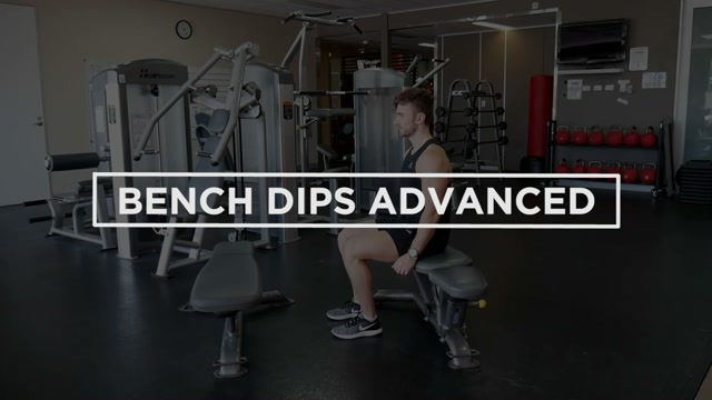 Bench Dips Advanced demonstration