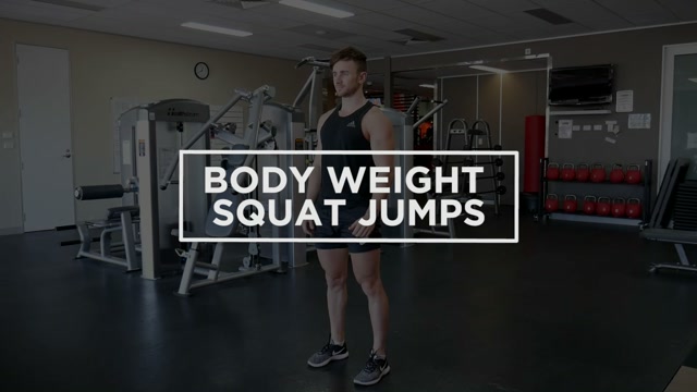 Jump Squat demonstration