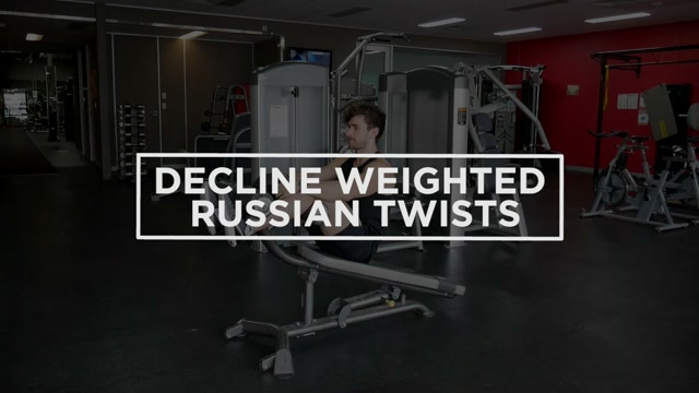 Decline Weighted Russian Twists demonstration
