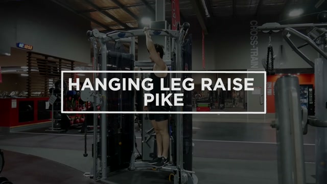 Hanging Leg Raise Pike demonstration