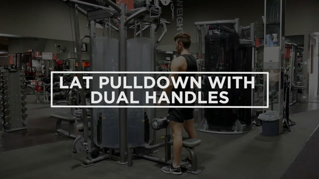 Lat Pulldown With Dual Handles demonstration