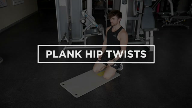Plank Hip Twists demonstration