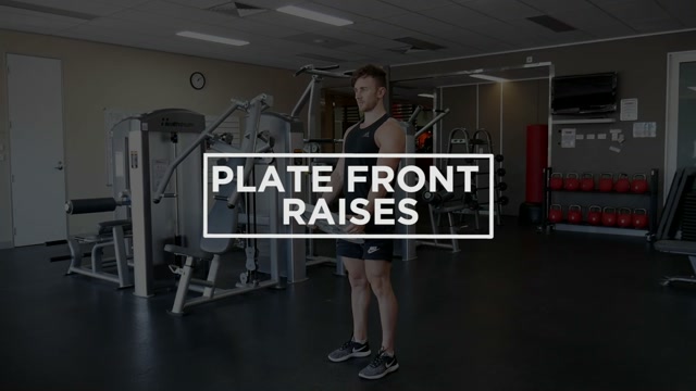 Plate Front Raises demonstration