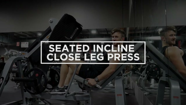 Seated Incline Close Leg Press demonstration
