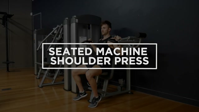 Iso-Lateral Shoulder Press demonstration