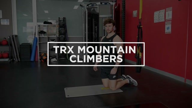 TRX Mountain Climbers demonstration