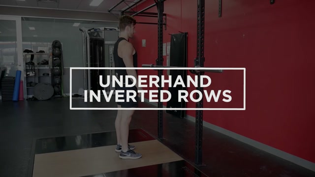 Underhand Inverted Rows demonstration