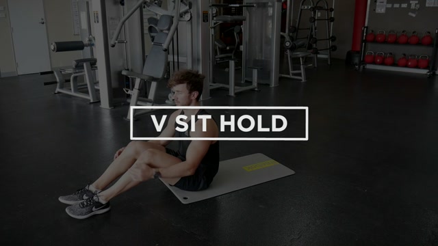V Sit Hold demonstration